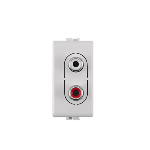 CONECTOR RCA 2 CANALES AUDIO BTICINO