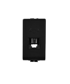 BOTON DE TELEFONO 4 HILOS NEGRO QZ EVOL