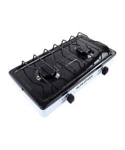 PARRILLA DE GAS 2 QUEM ESMALTADA BLANCO ALFAMEX