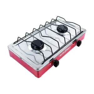 PARRILLA DE GAS 2 QUEM A/INOX ROJO ALFAMEX