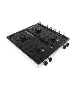 PARRILLA DE GAS 4 QUEM ESMALTADA BLANCO ALFAMEX