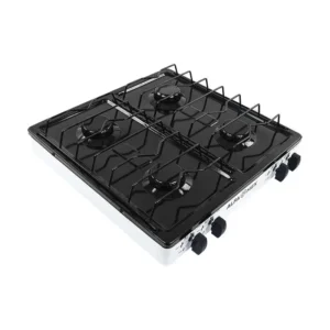 PARRILLA DE GAS 4 QUEM ESMALTADA BLANCO ALFAMEX
