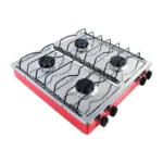 PARRILLA DE GAS 4 QUEM A/INOX ROJO ALFAMEX