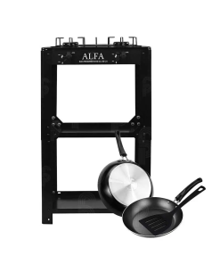 PARRILLA DE 2Q + JGO DE SARTENES