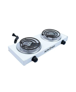 PARRILLA ELECTRICA 2 QUEM 127V BLANCO C/TERMOSTATO