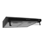CAMPANA DE 60CM P/EMPOTRE NEGRO 2VELOC 110V