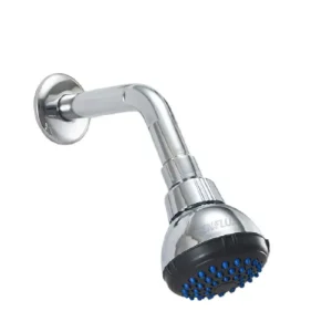 REGADERA REDONDA 3" CABEZA ABS BRAZO Y CHAP