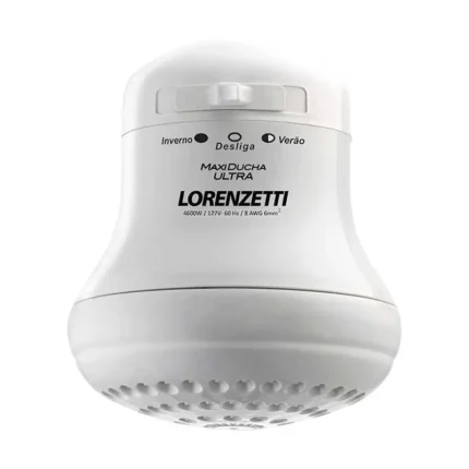 REGADERA ELECTRONICA LORENZETTI MAXIDUCHA ULTRA 3T
