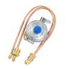 REGULADOR P/GAS DE 2 VIAS C/PIGTAIL NACOBRE