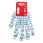 GUANTE DE TELA C/PUNTOS DE PVC EN PLAMA ANT:RO9638