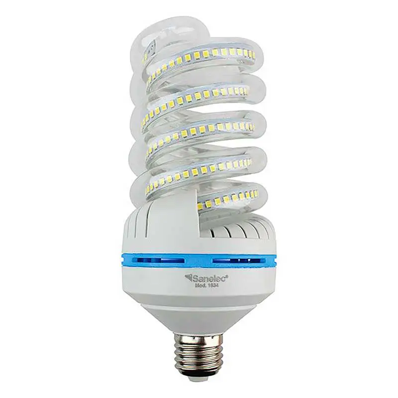 FOCO 28.0W ESPIRAL LED FRIA E27 T/TWISTER SANTUL