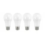 FOCO 9.5W TIPO.A19 LED CALI E26 PAQ.4PZAS SATCO