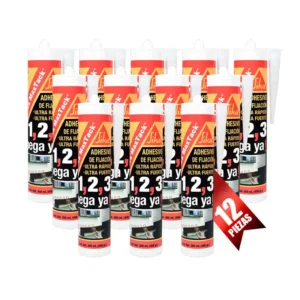 SIKA MAX TACK CARTUCHO 300ML ADES ALT RESIS 12 PZA