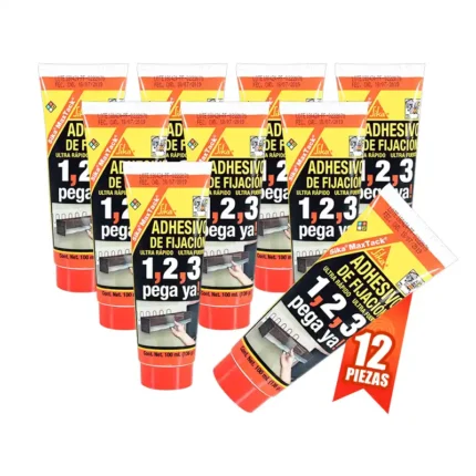 SIKA MAXTACK TUBO 100ML  ADESIVO ALT RESIST 12 PZA