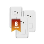 APAGADOR Y CONTACTO VICENZA C/PLACA