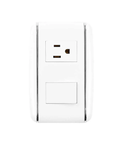 APAGADOR Y CONTACTO VICENZAC/PLACA