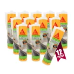 SIKASEAL-114 SELLADR ANTIHONGO BLANCO 300ML 12 PZA