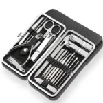 Kit de Pedicura y Manicura 21 Piezas – Acero Inoxidable Profesional para Uso en Hogar o Spa
