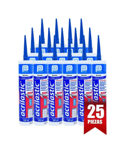 SILICON ACRILICO ACRILASTIC BRONCE 300 ML -1CAJA