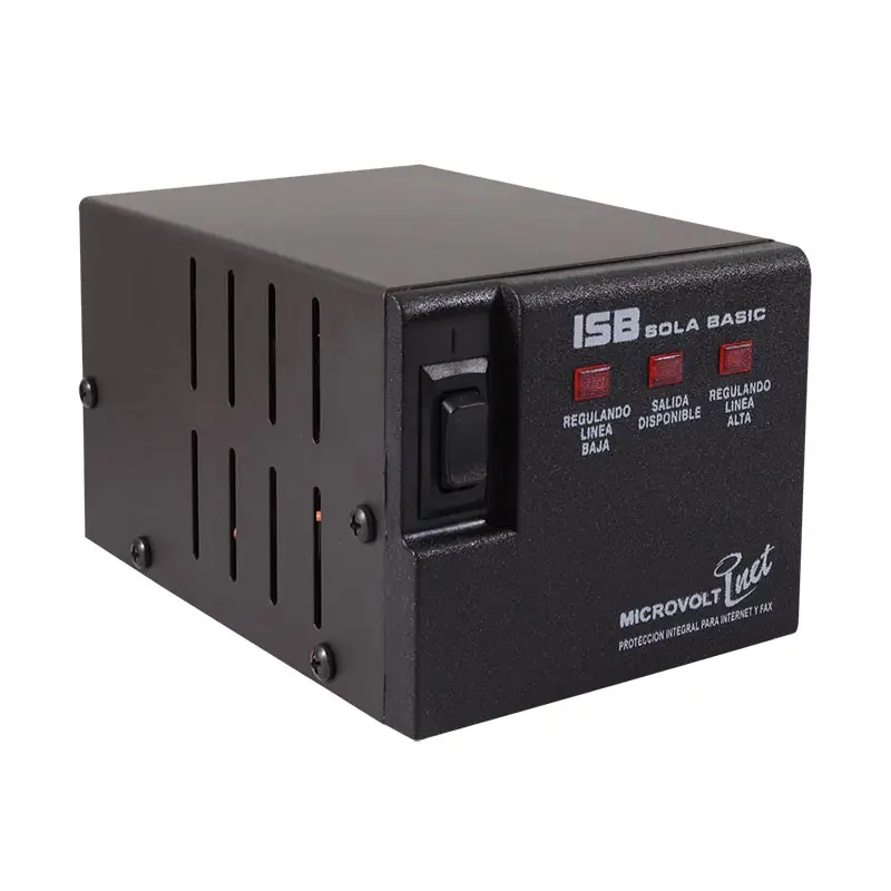 REGULADOR P/COMPUT.MICROVOLT INET 1200W. 4 CONTACT