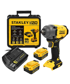 LLAVE DE IMPACTO 1/2" 20V MAX 1900RPM  STANLEY