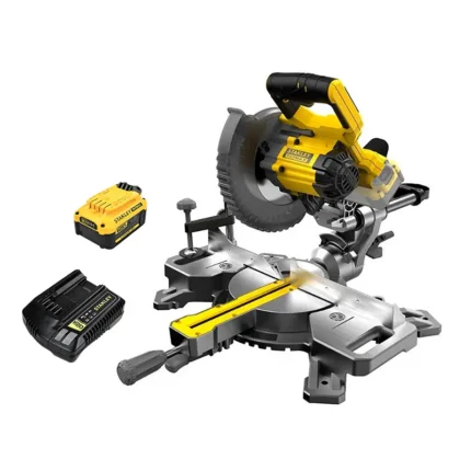 SIERRA DE INGLETE 7 1/4" 20V 3800RPM +CARG.+BATERI