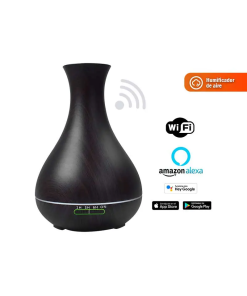 DIFUSOR DE AROMAS INTELIGENTE P/WIFI C/LUZ COLRS