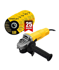 MINIESMERILADORA 4 1/2 620W    +25DISCOS