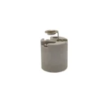 SOQUET DE PORCELANA P/CANDIL CON NIPLE 3/8" KLEY