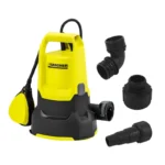 BOMBA SUMERGIBLE 280W 9000L/H ACHIQUE AGUA LIMPIA