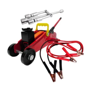 GATO 2 TON+LLAVE DE CRUZ 14"PLEG+CABLE PASA CORRIE