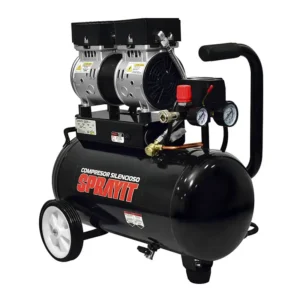 COMPRESOR  1.00 HP 24L. SILECIOSO LIBRE SPRAYIT
