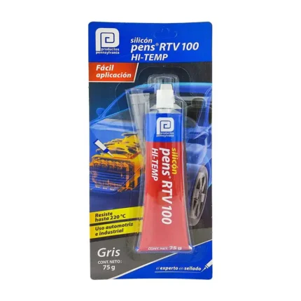 SILICON RTV100 GRIS TUBO 75 GRS