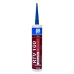 SILICON RTV100 NEGRO CARTUCHO 300ML