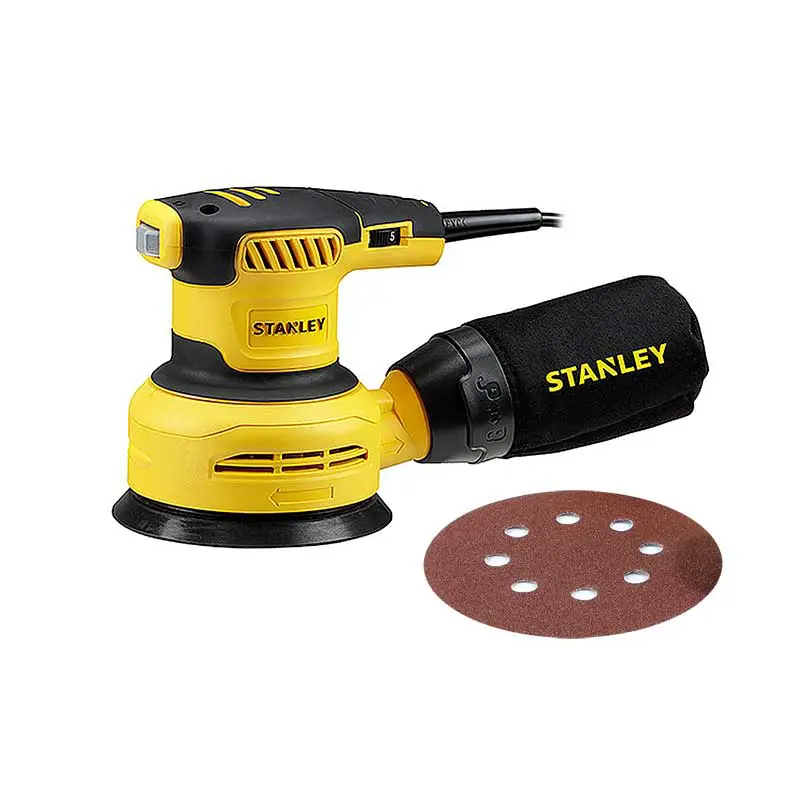 LIJADORA 5" ORBITAL 300W STANLEY