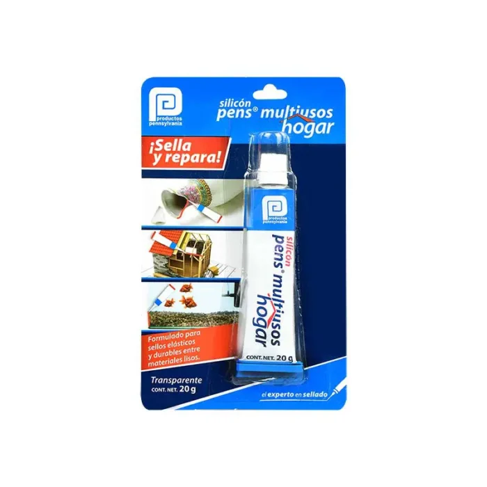 SILICON HOGAR  20 GRS. TRANSP. USO GRAL