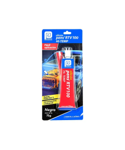 SILICON RTV100 NEGRO TUBO  75 GR AUTOMOTRIZ HI TEM