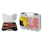 JUEGO DE DESARMADORES ASILADOS 7PZ -1000V +3PINZAS