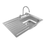 FREGADERO 80 X 51 P/EMPOTRAR 1 TINA A/INOX IZQ