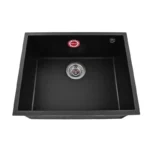 FREGADERO 54 X 44 SOBREPONER 1 TINA NEGRO TGRANIT