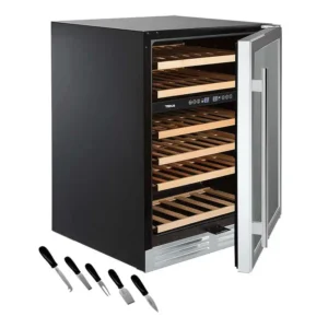 CAVA DE VINOS 51 BOTELLAS 110V +JGO PARA QUESOS