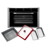 HORNO A GAS 59.5CM A/INOX 5NIV 20L 120V