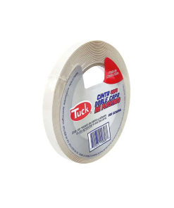 CINTA DOBLE CARA 12MMX50M U/GENERAL PLÁSTICO TUK