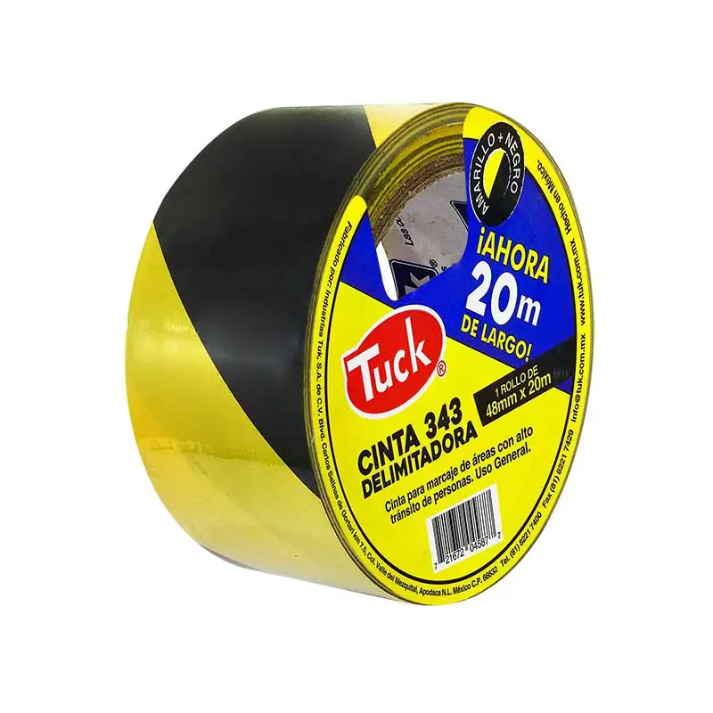 CINTA DE SEÑALAMIENTO/MARCAJE 2" X 20 MT NGR-AMA