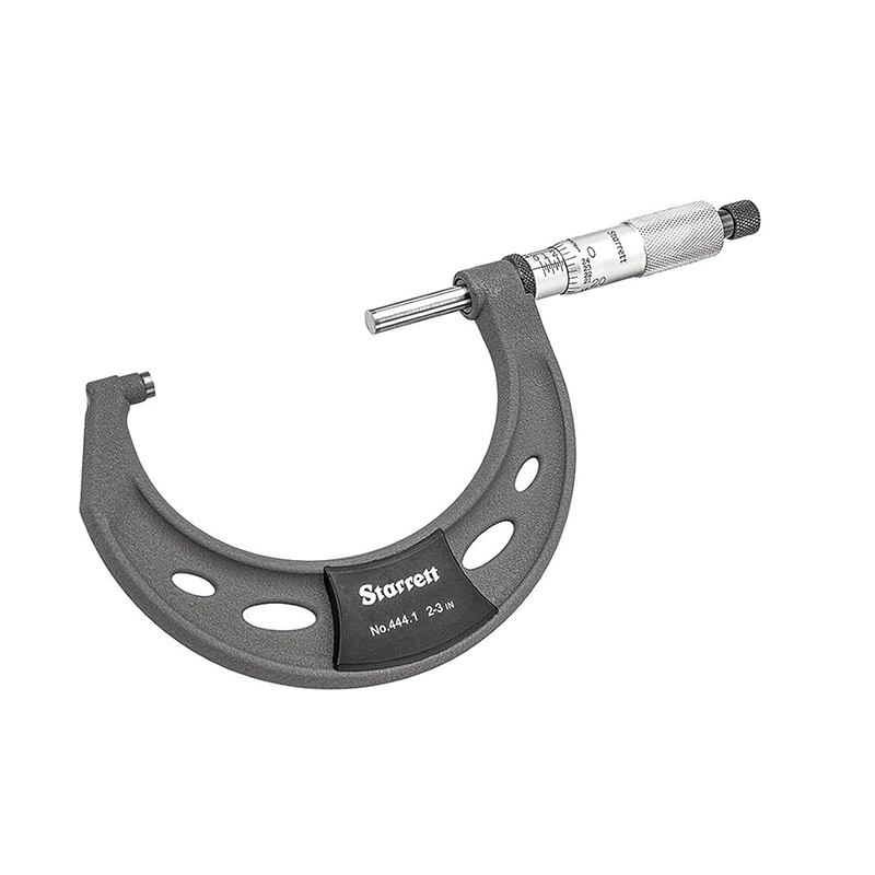 MICROMETRO EXTERIOR STARRETT 2-3" GRADUADO .0001"