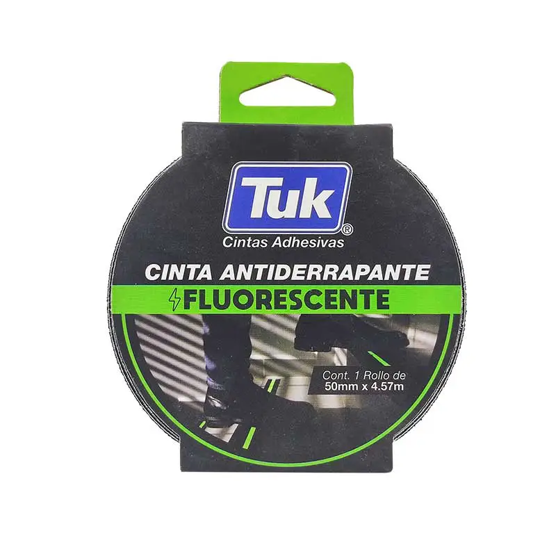 CINTA ANTIDERRAPANTE FLUORES 50MMX4.57M TUK