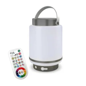 LAMPARA  LED 4W PORTATIL P/EXT C/CONTROL