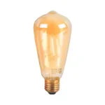 FOCO 4.W TIPO.A19 LED CALID E27 15MHRS VINTAG/ATE