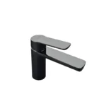 MONOMANDO P/LAVABO LUCENT CORTO NEGRO TECNOBATH