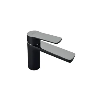 MONOMANDO P/LAVABO LUCENT CORTO NEGRO TECNOBATH